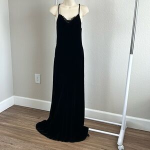 30s bias cut dress 1930s Opalescent Bias Cut Silk and Lace Slip Dress S/M